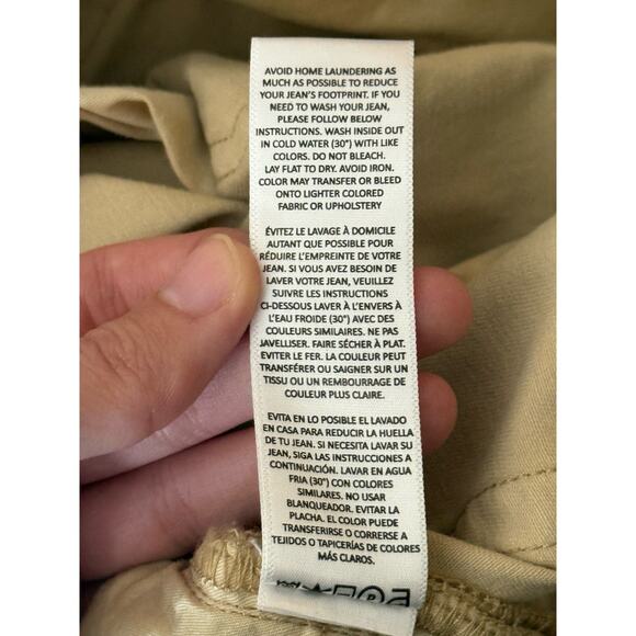 Frame L'Homme Slim Fit Five-Pocket Twill Pants size 32 - Picture 8 of 8